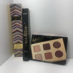 Tarte Pro To Go Palette, Gifted Mascara, and Liner